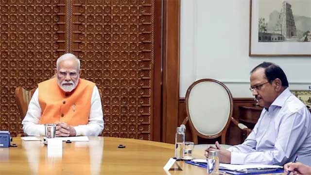 যুদ্ধের দামামা এবার মোদির সঙ্গে দেখা করলেন অজিত দোভাল