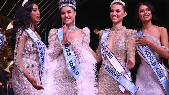 বিশ্বসুন্দরীর মুকুট এবার থাইল্যান্ডের
