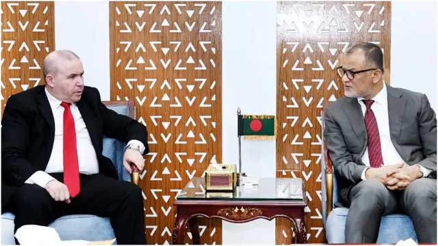 বাণিজ্য উপদেষ্টার সাথে আলজেরিয়ার রাষ্ট্রদূত এর বৈঠক