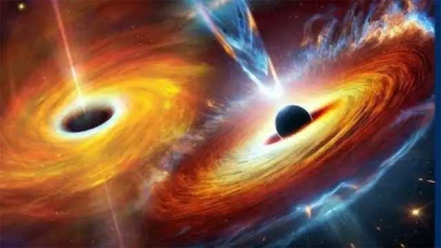 ঘুম ভেঙেছে বিশাল এক ব্ল্যাকহোলের