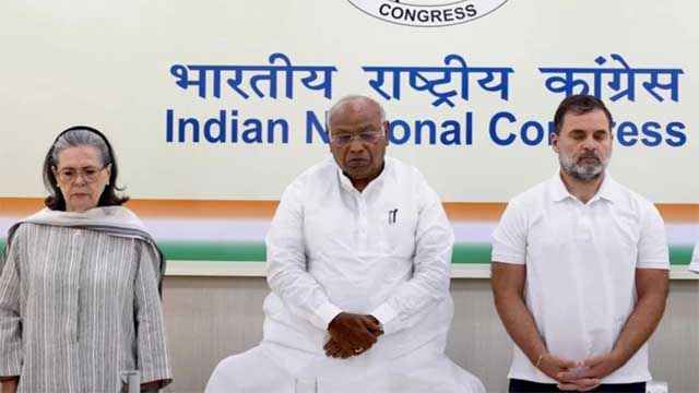 কাশ্মীর ইস্যুতে মোদির পাশে থাকার প্রতিশ্রুতি কংগ্রেসের