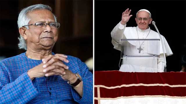 পোপ ফ্রান্সিসের মৃত্যুতে প্রধান উপদেষ্টার শোক