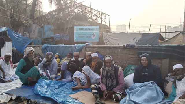 ইজতেমায় খোলা আকাশের নিচেও রাত কাটিয়েছেন মুসল্লিরা