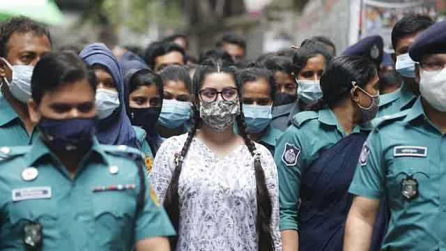 মাদক মামলা বাতিল চেয়ে পরীমনির আবেদনের ওপর রায় ২২ ফেব্রুয়ারি